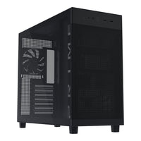 ASUS Prime AP303 ATX Mid Tower PC Case Black Tempered Glass 360mm Radiator 420mm GPU Support USB-C 20Gbps - Image 2