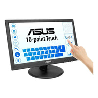 ASUS VT169HE 15.6-inch Full HD IPS 10-Point Touchscreen Monitor 60Hz HDMI VGA VESA 75x75 Tilt Flicker-Free - Image 5