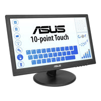 ASUS VT169HE 15.6-inch Full HD IPS 10-Point Touchscreen Monitor 60Hz HDMI VGA VESA 75x75 Tilt Flicker-Free - Image 3