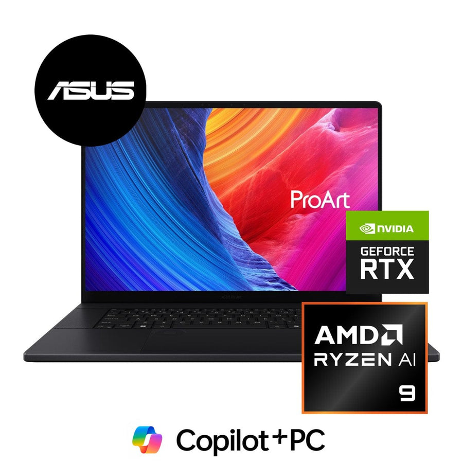 ASUS ProArt P16 16-inch 4K OLED Mobile Workstation AMD Ryzen AI 9 HX 370 32GB RAM 1TB SSD RTX 5070 Windows 11