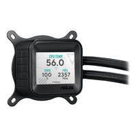 ASUS Prime LC 360 ARGB LCD 360mm AIO Liquid CPU Cooler 2.3-inch LCD Display Black - Image 5