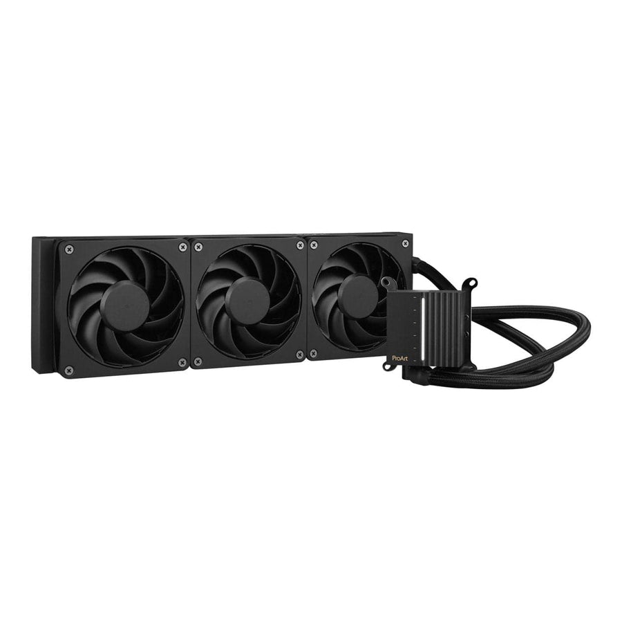 ASUS ProArt LC 360 360mm AIO Liquid CPU Cooler Black Alphacool Fans LCD Display