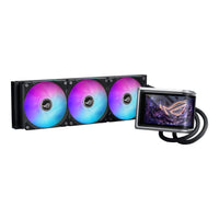 ASUS ROG RYUO IV 360mm ARGB AIO Liquid CPU Cooler 6.67-inch AMOLED Display Asetek Gen8 V2 Pump 3x120mm Fans - Image 2