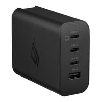 ASUS ROG 140W USB-C GaN Charger 90XB09IN-BPW000 4-Port Fast Charging Compact Up to 140 watts of total output 3 xUSB-C and