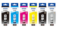 Epson 115 EcoTank Cyan Ink Bottle 70ml for L8180 L8160 - Image 3