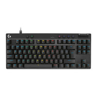 G316 X 98 Mechanical Wired Gaming Keyboard - BLACK - US INT'L