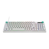 G316 X 98 Mechanical Wired Gaming Keyboard - WHITE - US INT'L