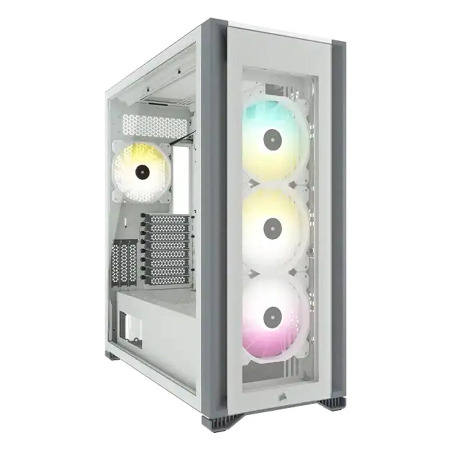 Corsair iCUE 7000X RGB Full Tower ATX Gaming PC Case White