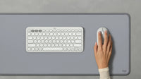 Logitech Pebble Mouse 2 M350s Silent Wireless Optical Mouse 4000 DPI Bluetooth RF White - Image 2