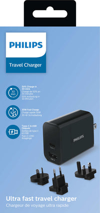Philips Travel Wall Charger 1C 1A
