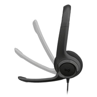 Logitech H390 USB Wired Headset Binaural 20-20000Hz 1.9m Cable (Black) - Image 4