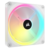 Corsair iCUE LINK LX140 RGB 140mm PWM Fan 480-2000 RPM 63.1 CFM (White)