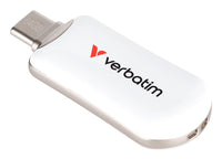 Verbatim Plectra USB-C Flash Drive White 64GB