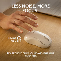 Logitech M240 Silent Bluetooth Mouse 18-Month Battery (White) - Image 3