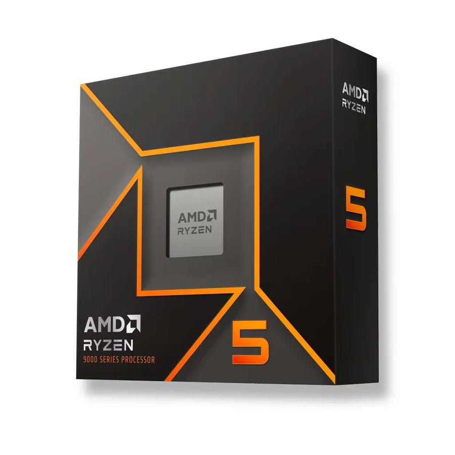 AMD Ryzen 5 9600X 6-Core AM5 Desktop Processor 5.4GHz 38MB Cache 65W (Without Cooler)