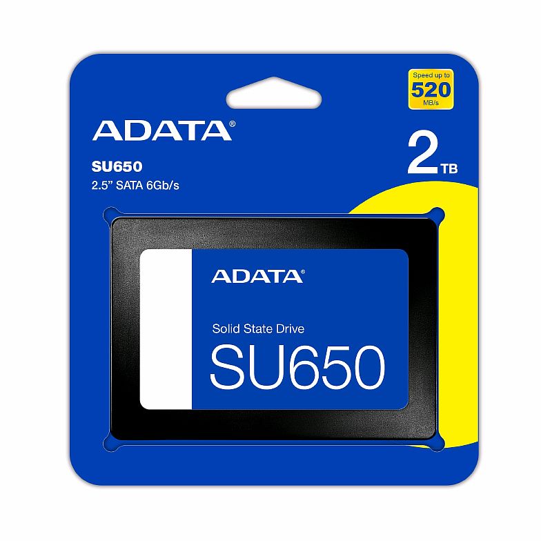 ADATA SU650, 2.5″ SATA SSD 2TB