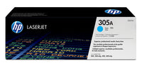HP 305A Cyan LaserJet Toner Cartridge.