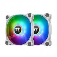 TT FAN, PURE DUO 12 ARGB 2PK WHITE