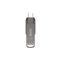 LEXAR 256GB D400 USB 3.1 DUAL TYPE-C &