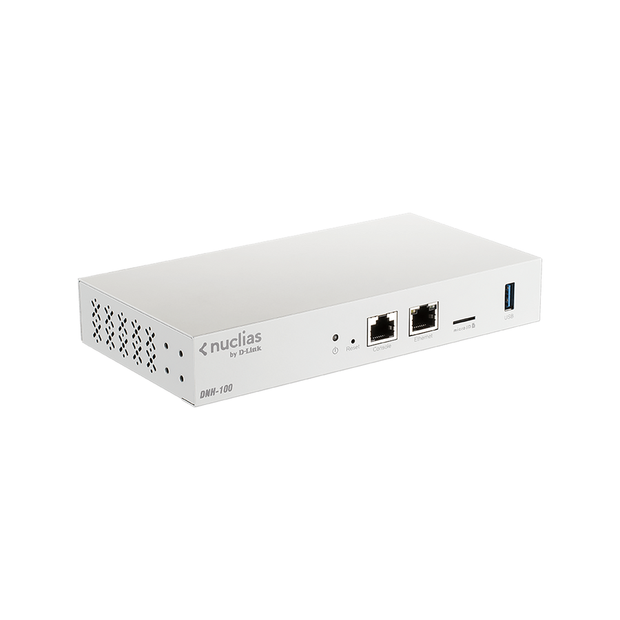 D-Link Nuclias DNH-100 Network Management Connect Hub 1000Mbps WPA3 Cloud Wi-Fi Controller
