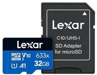 LEXAR BLU PLUS 32GB MICROSDHC C10 A1 U1