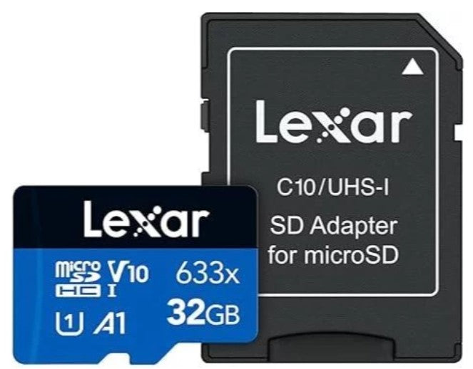 LEXAR BLU PLUS 32GB MICROSDHC C10 A1 U1