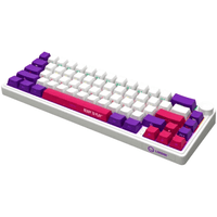 LORGAR KBP70MW, Wireless 65% Mechanical Gaming Keyboard Pro, White, EN layout - Image 2