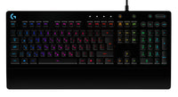 Logitech G213 Prodigy - Gaming Keyboard - Wired USB - Black- Backlighting RGB