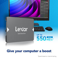 LEXAR NS100 2.5” SATA SSD 256GB 6GB/S