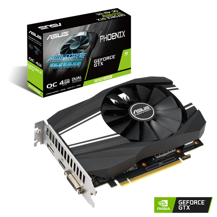ASUS Phoenix NVIDIA GeForce GTX1650S OC 4GB GDDR6 Graphics Card