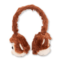 Animalz Furry Retractable Volume Limiting Over-the-Ear Headphones - Monkey - Image 2