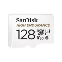 Sandisk High Endurance 128GB Class 3 MicroSDXC Card with Adapter