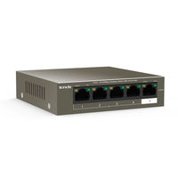 TEF1105P-4-63W 5-Port 10/100Mbps Desktop Switch with 4-Port PoE