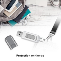 LEXAR 128GB V100 USB 3.0 JUMP DRIVE