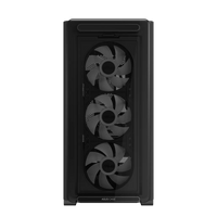 ASUS A23 Plus ARGB Micro-ATX Mini-ITX PC Case Black Tempered Glass 4 ARGB Fans