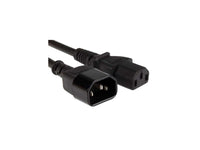 Mecer Male to Female Extension Power Cord IEC C13-C14