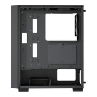 Aerocool B509A Flow ATX Mid Tower Gaming PC Case Black Full Mesh Front 360mm Radiator Tempered Glass - Image 5