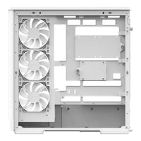 AeroCool P500A Midi-Tower PC Case White Tempered Glass Reverse Connector ATX - Image 3