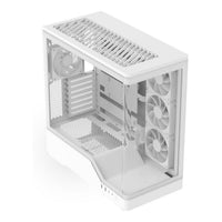 AeroCool P500A Midi-Tower PC Case White Tempered Glass Reverse Connector ATX - Image 2