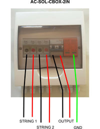Acconet 250V Protection Box 2 Inputs 1 Outputs 50A Isolator 10A fuses - Image 2