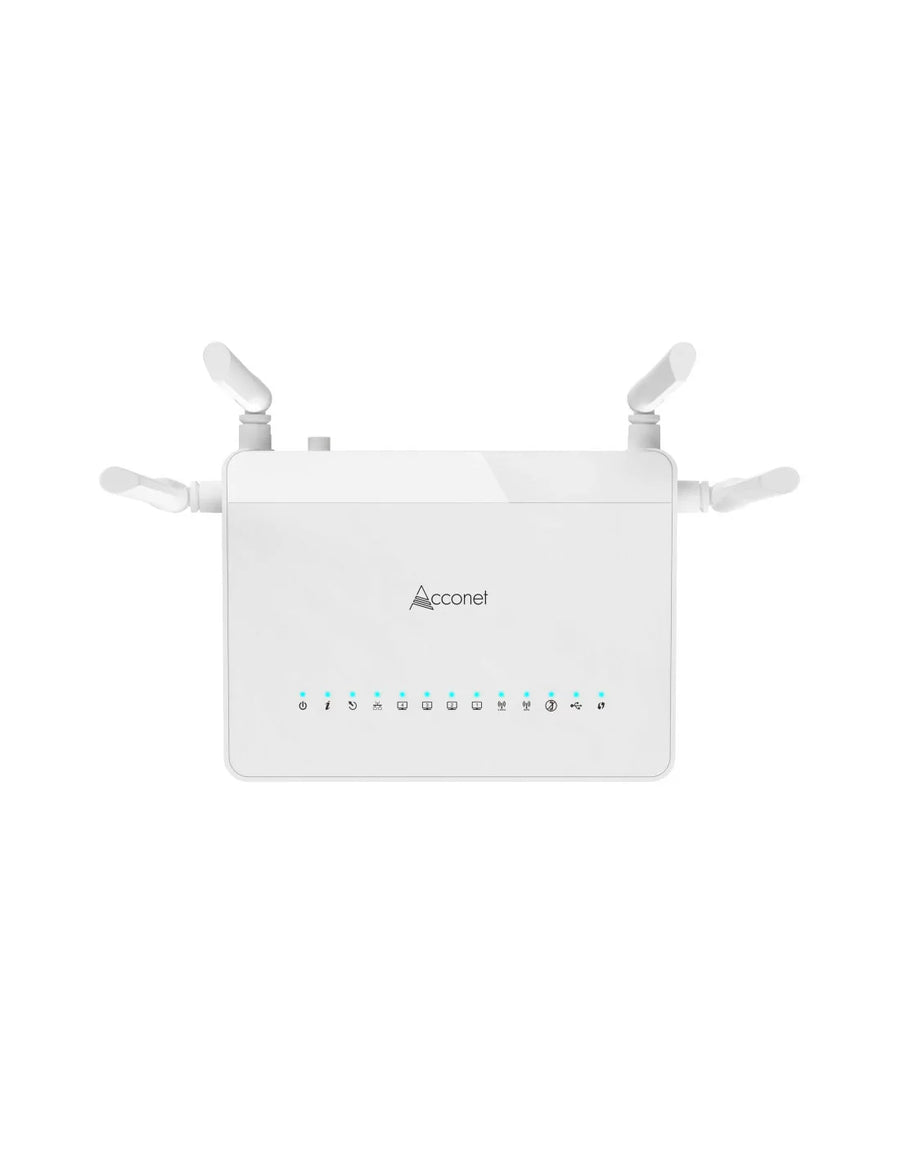 Acconet AC1200 xPON 4 Port Gigabit Wireless ONU/ONT