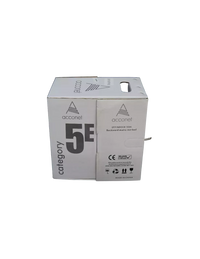 Acconet CAT5e Indoor Ethernet Cable 100m White CCA STP Pull Box | CAT5-100-SC-STP - Image 2