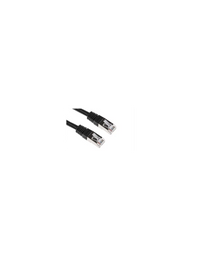 Acconet CAT6 0.5m UTP Flylead (Patch Lead) Black | CAT6-FLY-0.5-BLACK