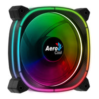 Aerocool Astro 12 ARGB 120mm Case Fan Black 1000 RPM Addressable RGB