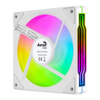 Aerocool Phantom M-3 120mm PWM ARGB Fan White Infinity Mirror Design - Image 3