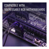 AeroCool H66F 6-Port ARGB Fan and Lighting Control Hub PWM 6x ARGB Fan Ports 2x ARGB Accessory SATA Power