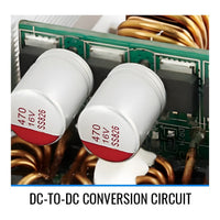 AeroCool AERO Bronze 650W ATX PSU 80 Plus Bronze DC-to-DC Conversion Japanese Capacitors 12cm Fan Non-Modular - Image 3