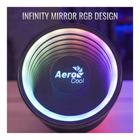 AeroCool Mirage 5 ARGB CPU Air Cooler Infinity Mirror 5 Heatpipes 150W TDP PWM 4-Pin AM5 AM4 LGA1700 LGA1200 - Image 3