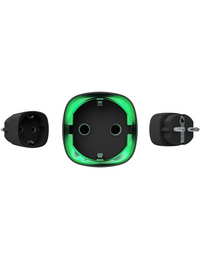 AJAX Security - Automation - Black Wireless Smart Plug with Energy Consumption Monitoring | AJAX-AD-SP-B