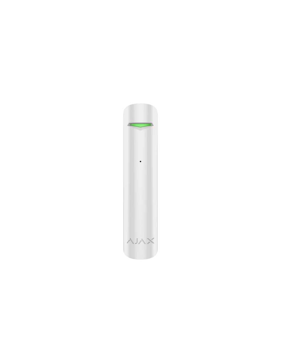 AJAX Security - GlassProtect Jeweller - White Wireless Indoor Glass Break Detector | AJAX-GP-INDR-W